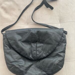 Black Leather Women's Bag